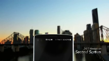 LG V10 : un 2e écran frontal dédié aux notifications