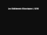Les Châtiments (Classiques t. 1378) Livre Télécharger Gratuit PDF
