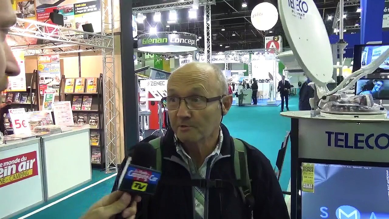 Etes-vous satisfait de la réception TV à bord de votre camping-car? Le visiteurs du salon des VdL témoignent.