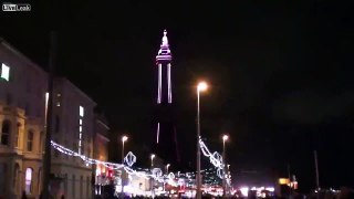 Tim Burton's Blackpool Tower  Illuminatins 2015.