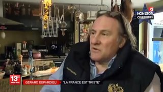 Gerard Depardieu critique une nouvelle fois la France