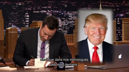 Jimmy Fallon rédige ses lettres de remerciements (Apple Pencil, Donald Trump, etc.) - Tonight Show du 11/09, sur MCM !