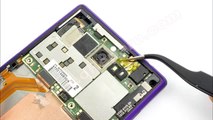 Guía del Sony Xperia M2: Cambiar lector de tarjetas SIM y microSD