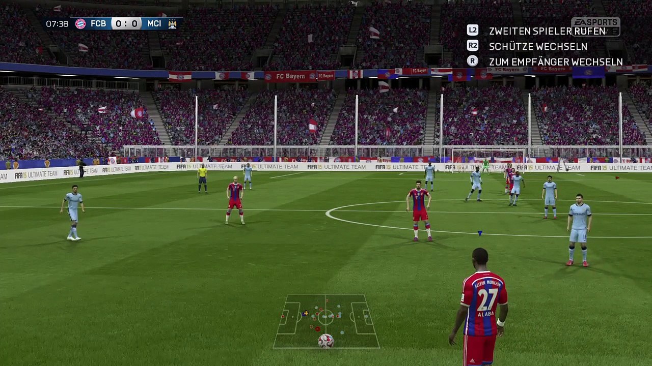 FIFA 15 Coop Season FCB vs MCI