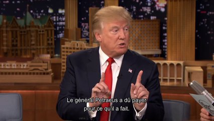 Speed interview de Donald Trump par Jimmy Fallon - Tonight Show du 11/09, sur MCM !