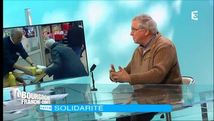Alain Morain, trésorier de la Banque alimentaire de bourgogne