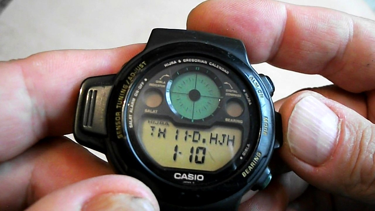 CASIO PRAYER SAAT TANITIMI