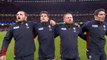 Wales' famous anthem echoes throughout the Millenium Stadium