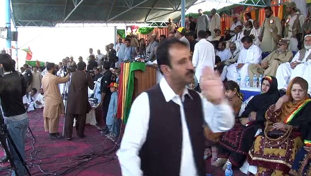 Sardar Akhtar Jan Mengal's Speech - 20 September 2015 at Shahwani Stadium Quetta - 9