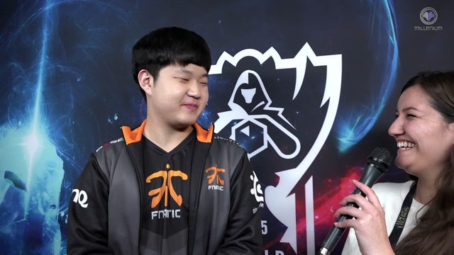 Worlds Saison 5, phase de groupe - Interview de Huni
