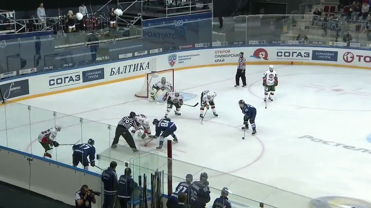 Vladivostok vs Bars Kazan Highlights 01.10.2015 RUSSIA: KHL