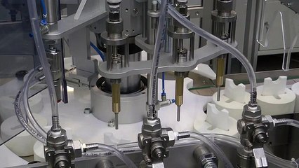 Perfume plastic bottle filling machinery