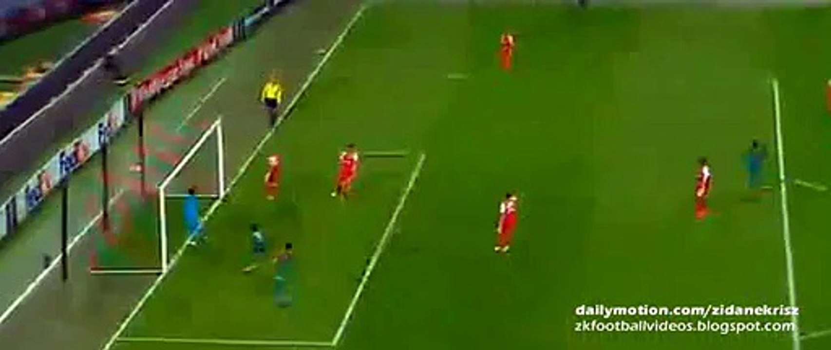 1-0 Omar Baye Niasse Goal | Locomotiv Moscow v. Skenderbeu 01.10.2015 HD