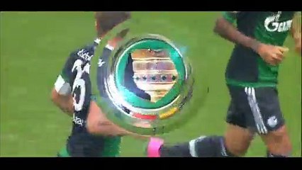 45' Franco Di Santo Amazing Hattrick GOAL - Schalke 04 3-0 Asteras