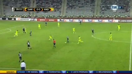 1-0 Richard Almeida Amazing Goal | Qarabag FK v. Anderlecht 01.10.2015 HD
