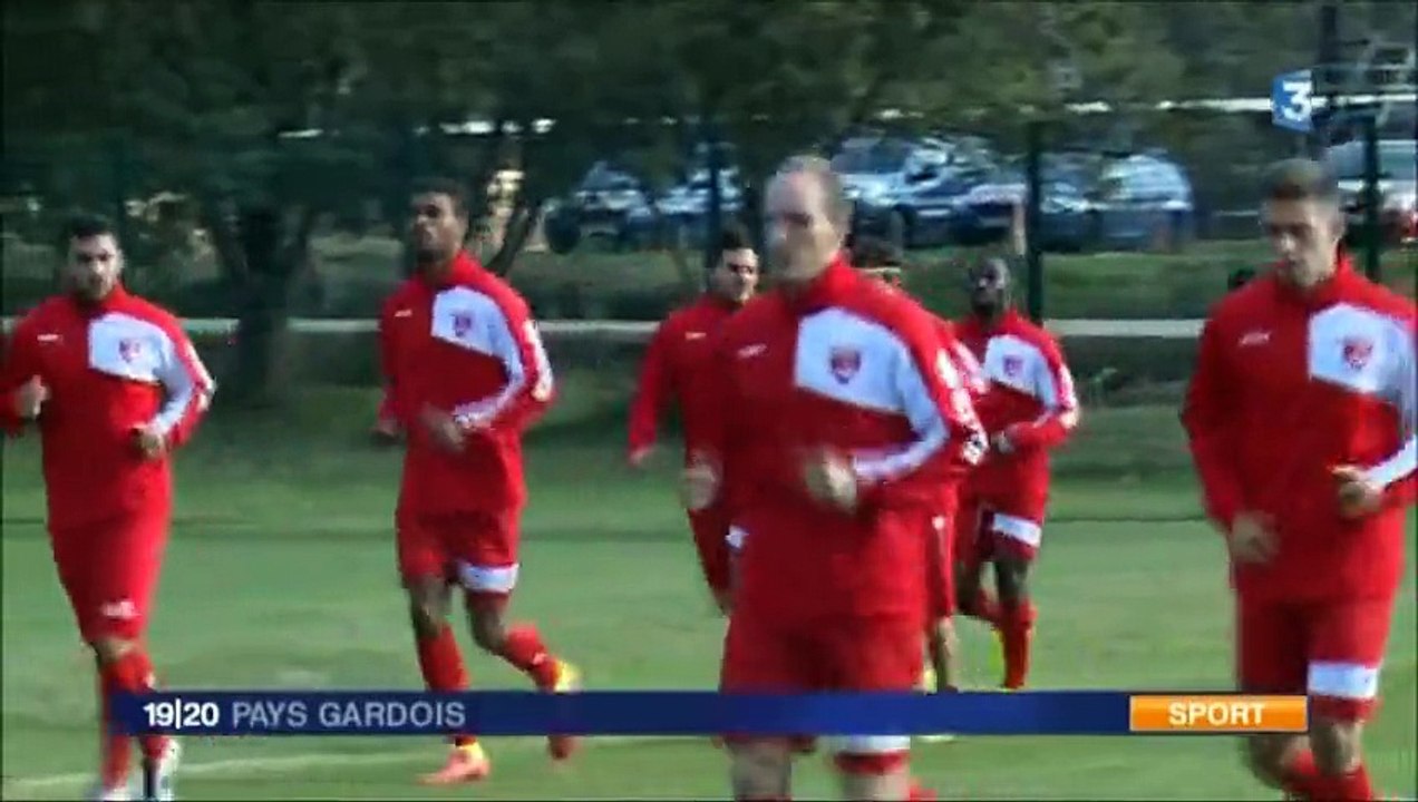 Entraînement avant le match Nîmes - Red-Star du 02 10 2015