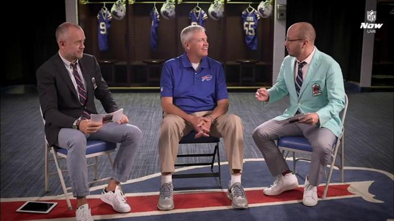 Rex Ryan gets interviewed by "The Men in Blazers"