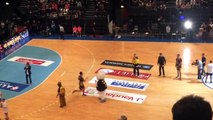 Entrée des joueurs Chambery Savoie handball fréga contre Nantes