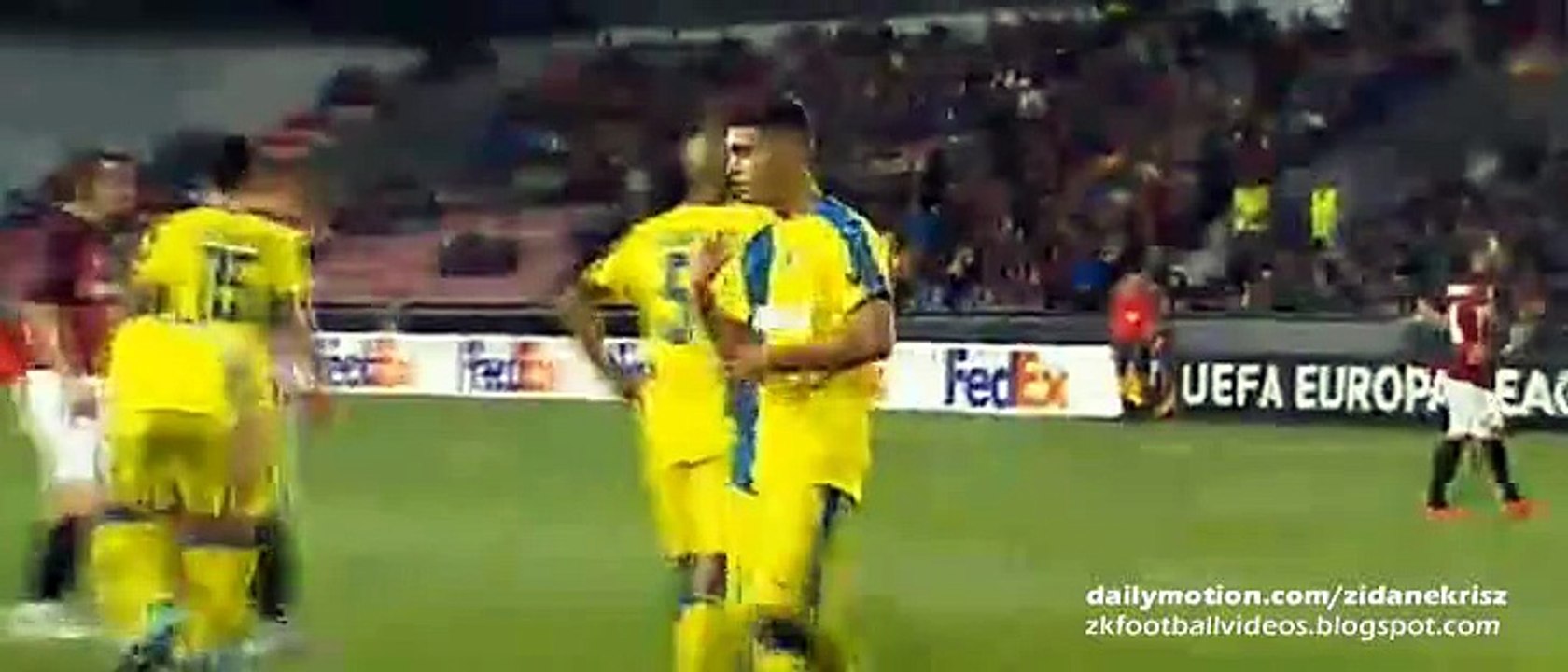 2-0 Jakub Brabec Goal | Sparta Praha v. APOEL 01.10.2015 HD