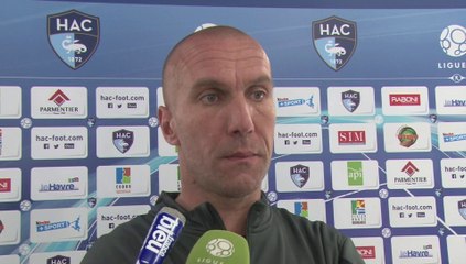 Avant HAC - Niort, ITV de Christophe Revault