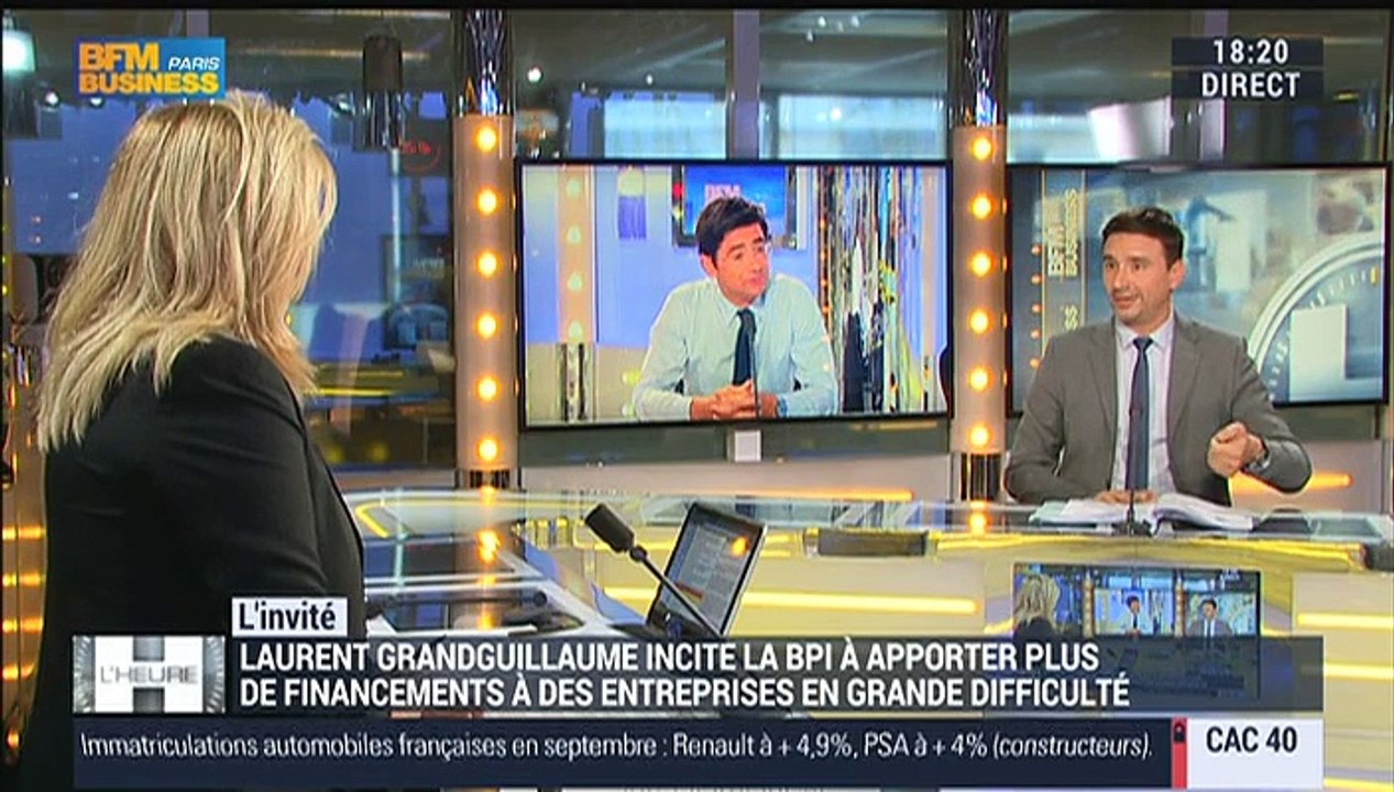 "La Bpi devrait être plus audacieuse dans certains domaines", Laurent Grandguillaume - 01/10