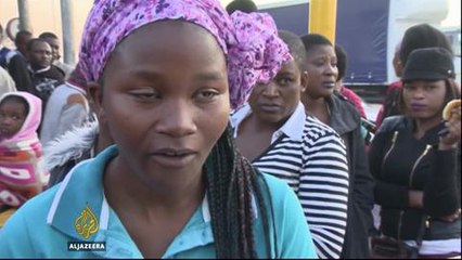 South Africans march against corruption