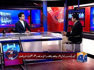 Aaj Shahzeb Khanzada kay Saath -01 October 2015