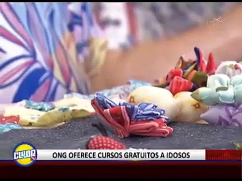 ONG OFERECE CURSOS GRATUITOS A IDOSOS