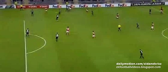 1-0 Ahmed Hassan Goal | Braga v. Groningen 01.10.2015 HD