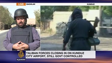 Kunduz residents flee Taliban as NATO reinforcements arrive