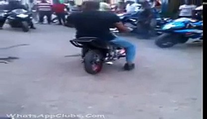 Awesome Stunt By A Rider With A Man (Amazing)