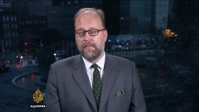 What's going on at the UN today? James Bays explains