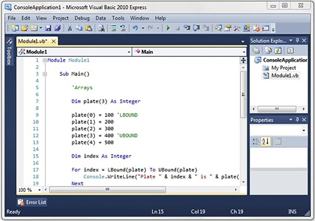 Visual Basic Tutorial 13 - Resize Arrays