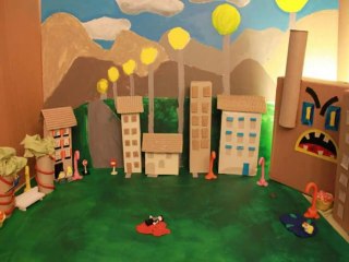 Film d'atelier - Bibliothèque du 3eme (Lyon) - "Légos contre zombies" (2013)