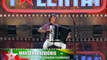 23 year old Martynas from Lithuania showcases his amazing talent