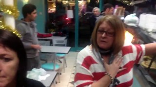 Madness at Toni's chip shop in Wishaw