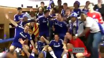 Chelsea Premier League Champions 2015 Dressing Room Celebrations