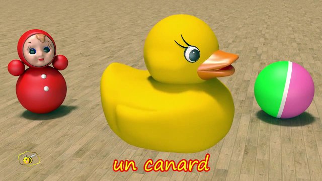 Apprendre les animaux sauvages en français. Vidéos éducatives dessins animés pour bébé. Le