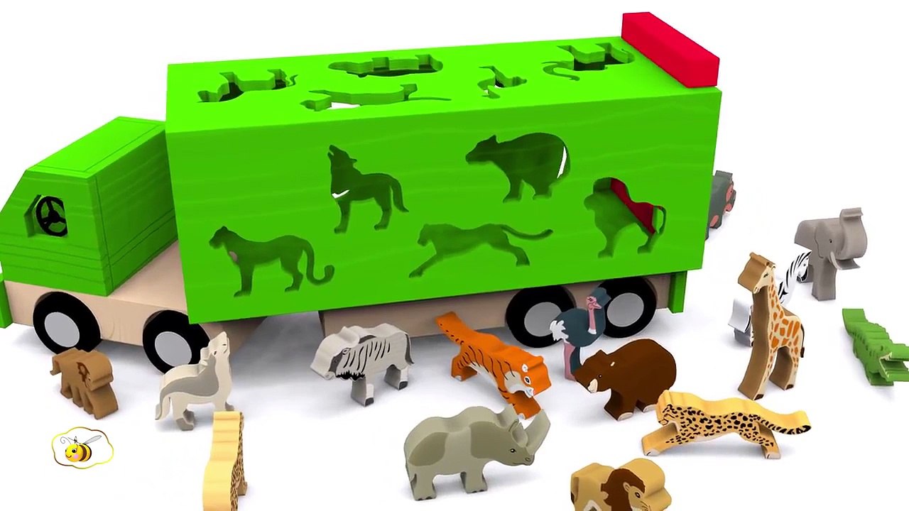 Apprendre les animaux de la ferme et leurs cris. Dessins animés pour bébés en français. Le