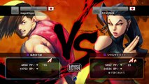 Mago (Yang) vs Ninomae (Rose) - USF4 - TL5B Round1 Battle4