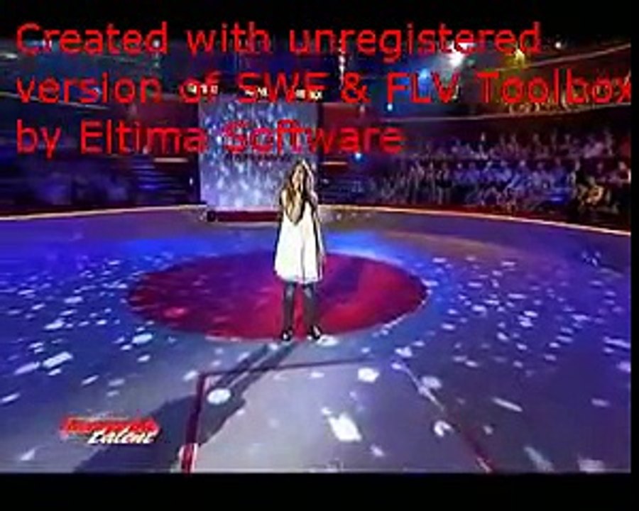 Девочка,которая подняла весь зал!