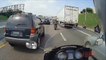 Motorcycle ACCIDENT Street Bike CRASHES Into Semi Truck Ride Of The Century 2015 ROC CRASH
