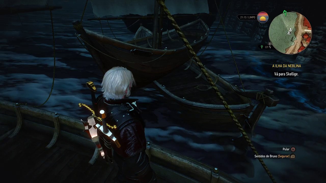 Você já nadou em um barco? Eu já!
