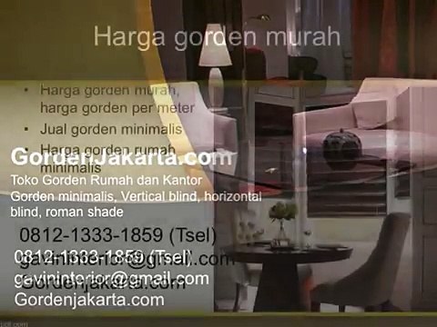 0812-1333-1859(TSel), Harga Gorden Murah