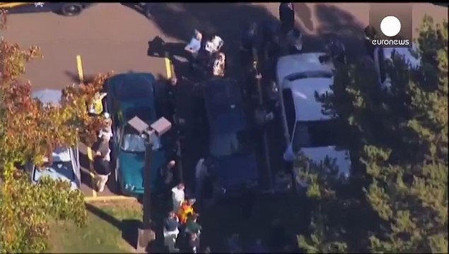US Multiple deaths in school shooting in Oregon State - new video cctv