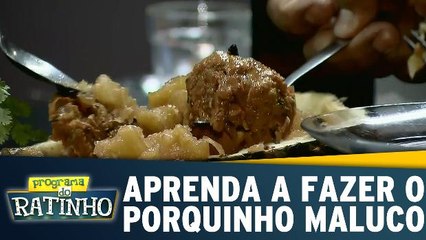 Comida de Boteco: Aprenda a fazer o ’Porquinho Maluco’