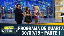 Programa do Ratinho - Quarta - Parte 1