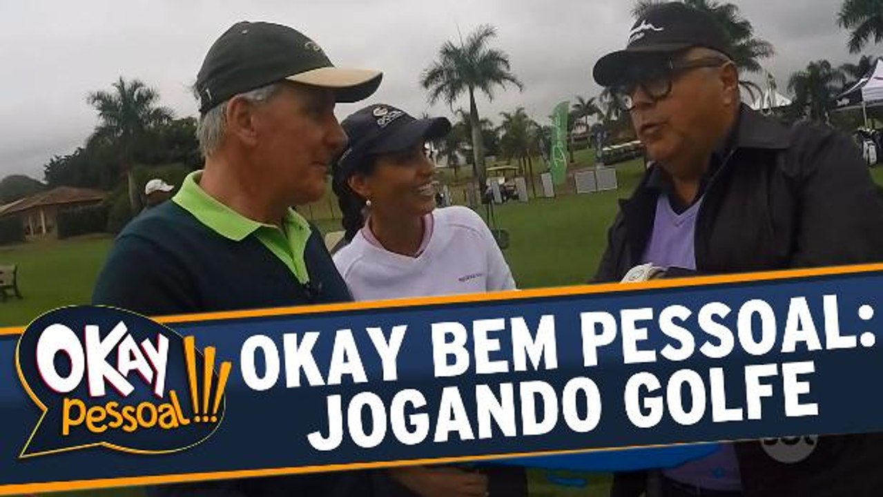 Otávio grava Okay Bem Pessoal jogando Golfe