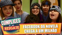 Facebook de Cúmplices chega a UM MILHÃO de curtidas