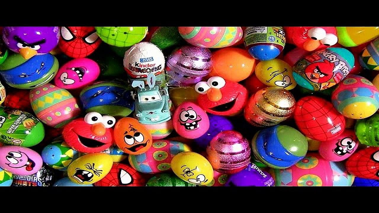 ★★★ 340 Kinder Surprise Eggs Peppa Pig Barbie Disney Frozen Cars 2 Thomas Spongebob